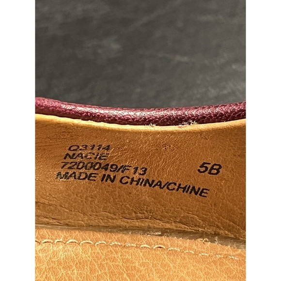 Coach Nacie Snakeskin Toecap Gold Logo Across Foot Top 4” Heel Shoes Sz 5B -IOB - Picture 7 of 16